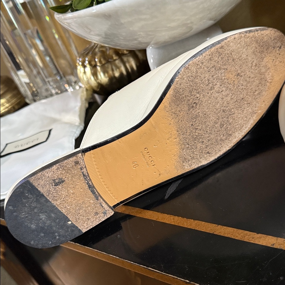 Gucci Princetown Leather Mule - Picture 6 of 8